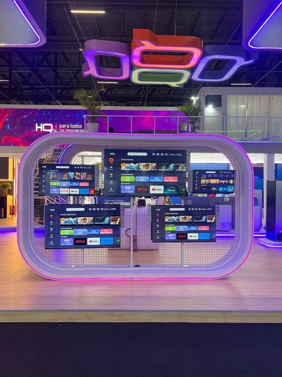 Entregue — Stand HQ na Eletrolar Show