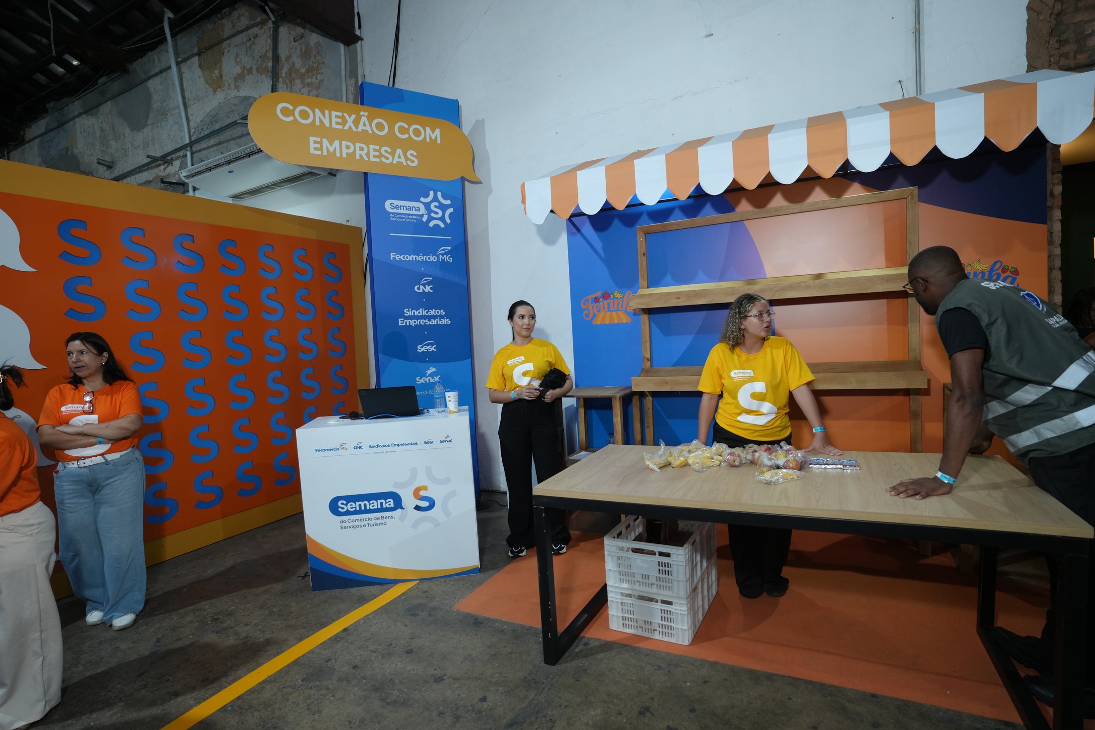 Espaço de atividades do Senac